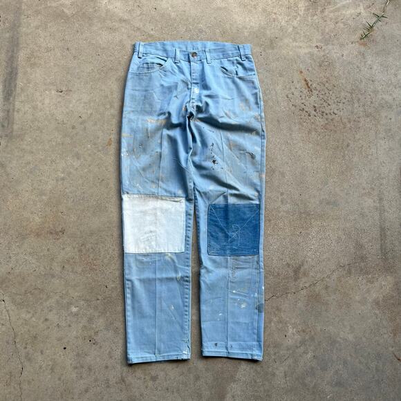 Vintage 70's Levi's Sta-Prest Painters Pants - 31 x 31 - Picture 1 of 9